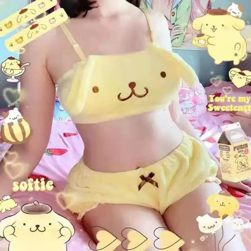 Load image into Gallery viewer, Cinnamoroll Pajamas Underwear Set
